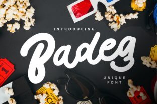 Badeg: A Unique Script Font for Modern Web Design