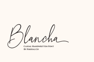 Blancha: A Sweet and Modern Script Font for Branding