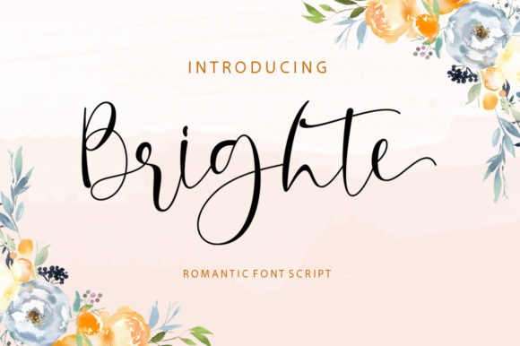 Brighte Font Review for Modern Branding Projects
