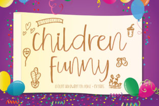 Children Funny Font for Eye-Catching Digital Designs
