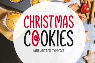 Christmas Cookies Font for Festive Crafting