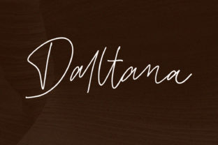 Daltana: A Romantic Script Font for Modern Campaigns