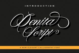 Denita: A Script Font That Elevates Your Brand