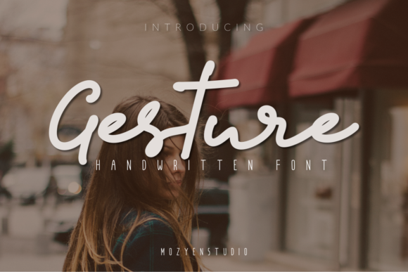 Gesture: A Font That Speaks Volumes