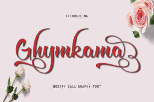 Ghymkama Slant: A Stylish Font for Campaign Design