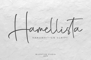 Hamellista: A Script Font for Editorial Excellence