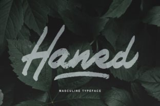 Haned Script Font for Handmade Creations