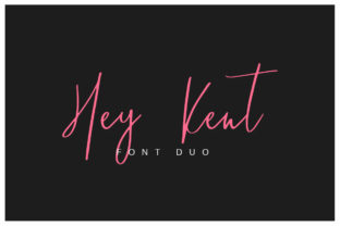 Hey Ken: A Handwritten Font for Modern Editorial Design