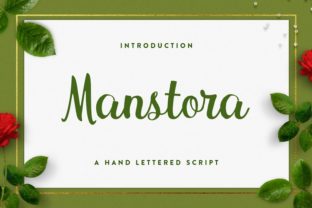 Manstora Script: The Font That Elevates Your Brand