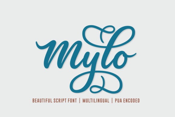 Mylo – A Modern Script Font for Your Business Branding