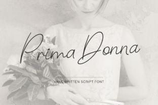Prima Donna: A Bold Script Font for Handmade Creations