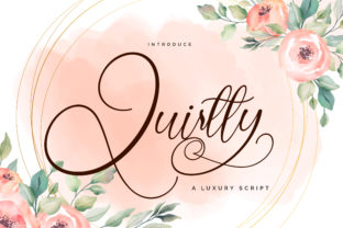 Quirtty: A Standout Script Font for Modern Campaigns