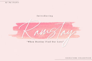 Ramstay: A Sweet Script for Handmade Creations
