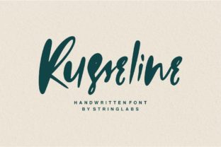 Russeline Script Font for Handmade Creations