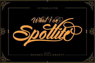 Spotlite Bold: A Font That Elevates Handmade Creations