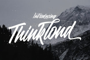 Thinkloud: A Radiant Font for Bold Brand Campaigns