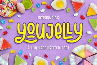 Youjelly: A Whimsical Font for Branding Success